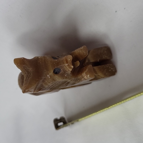 Squirel Hand carved Alabaster Marble soapstone? Figure 2.5" - Picture 3 of 13